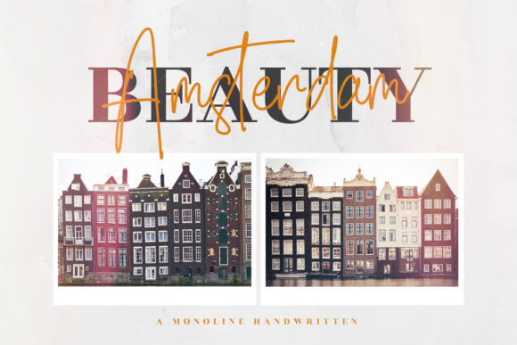 North Amsterdam Font font preview - 1
