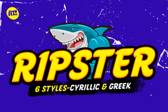 Ripster Display Font By Rodrigo Typo