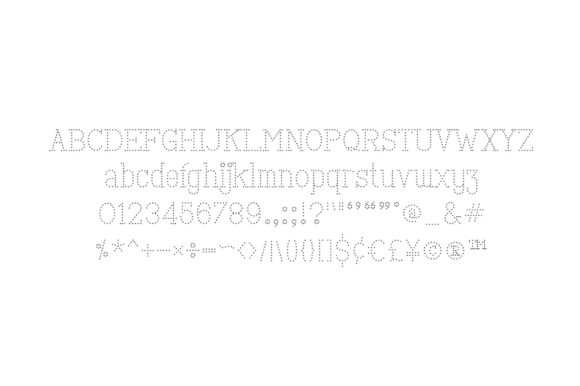 ABC Dot Practice Bold Font - Preview 4