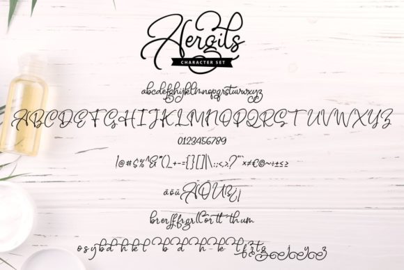 Aergils Font - Preview 4