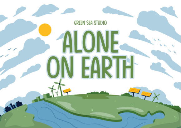 Alone on Earth Font - Preview 5