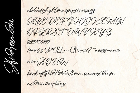 Andromeda Font - Preview 3