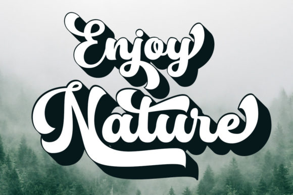 Antonia Retro Font - Preview 2