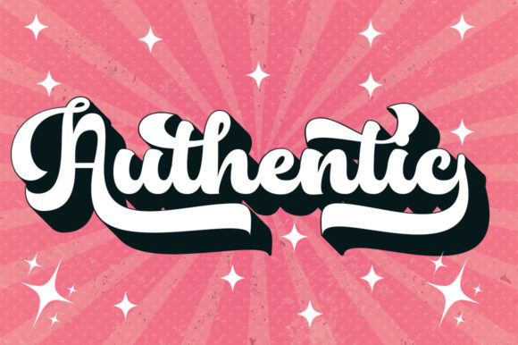 Antonia Retro Font - Preview 3