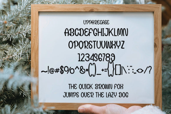 Baked Donuts Font PNG with transparent background - Preview 3