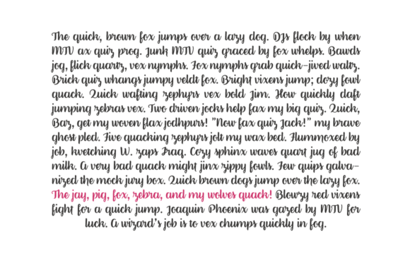 Better Phoenix Font - Preview 1