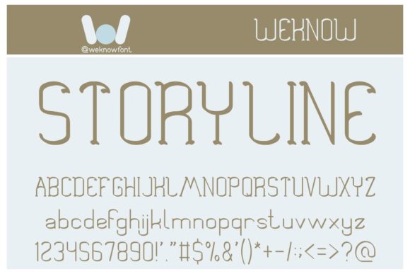 Book Shelves Font - Preview 2