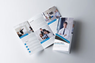 Business Trifold Brochure Template Graphic by Leza Sam · Creative Fabrica