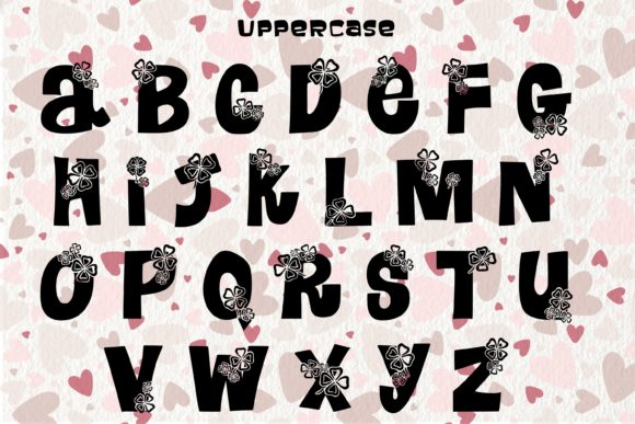 Clover in Love Font - Preview 5