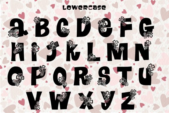 Clover in Love Font - Preview 6