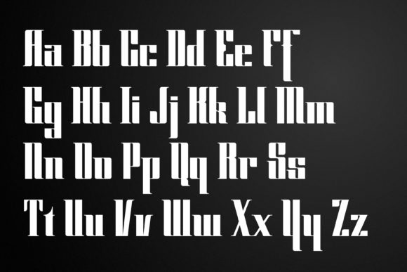 Cyber Gothic Font - Preview 1