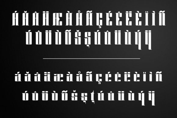 Cyber Gothic Font - Preview 2