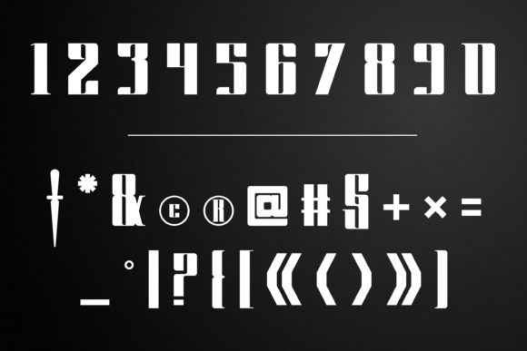 Cyber Gothic Font - Preview 3