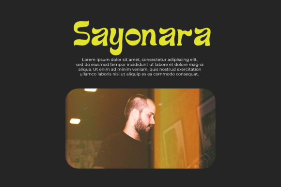 Dinagho Font - Preview 3