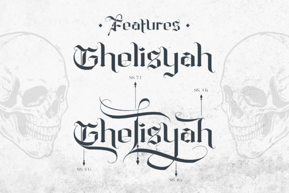 Ghelisyah Font - Preview 1