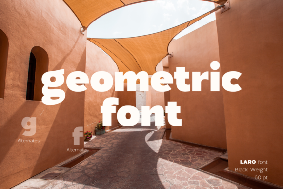 Laro Font PNG with transparent background - Preview 5