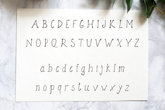 Madaline Font PNG with transparent background - Preview 1