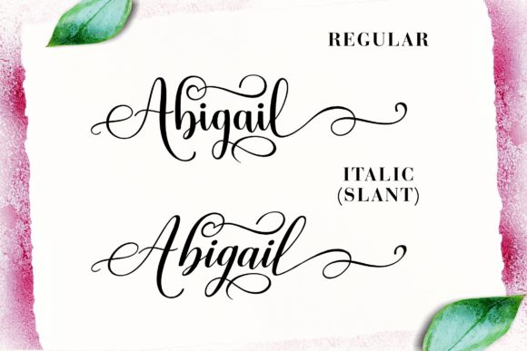 Madelyn Calligraphy Font PNG with transparent background - Preview 1
