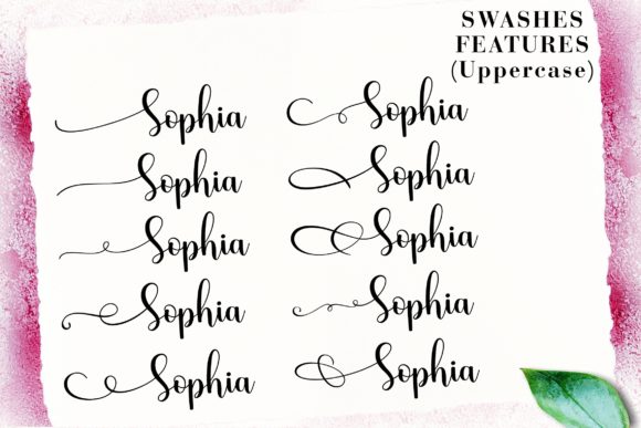 Madelyn Calligraphy Font PNG with transparent background - Preview 2