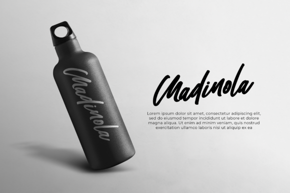 Madinola Font PNG with transparent background - Preview 5