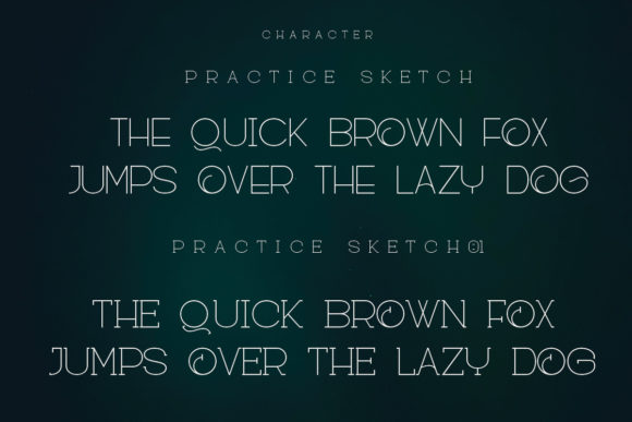Practice Sketch Font PNG with transparent background - Preview 4