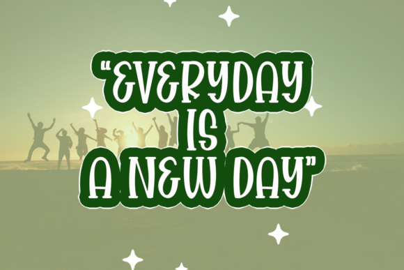 Red Guava Font PNG with transparent background - Preview 1
