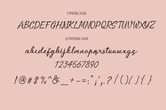 Romance Melody Font PNG with transparent background - Preview 5