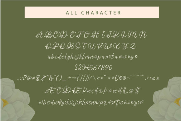 Rotilla Font PNG with transparent background - Preview 5