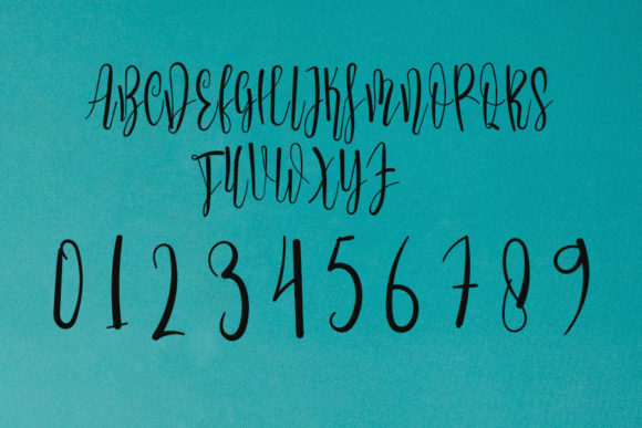 Samantha Live Font PNG with transparent background - Preview 3