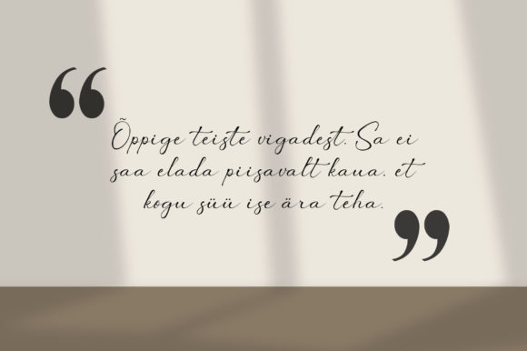 Silvesta Font PNG with transparent background - Preview 5