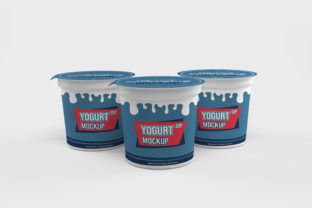 Yogurt Cup Mockup Graphic by tiyasprabawa · Creative Fabrica