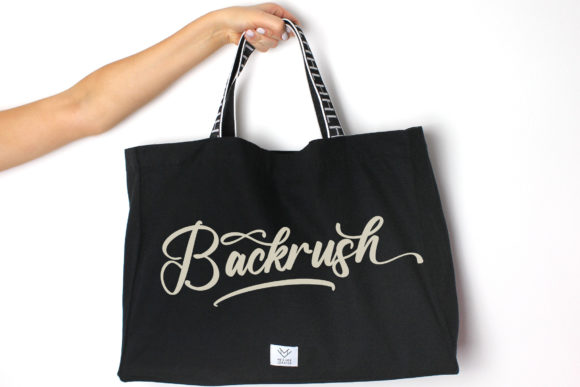 Backrush Font - Preview 1