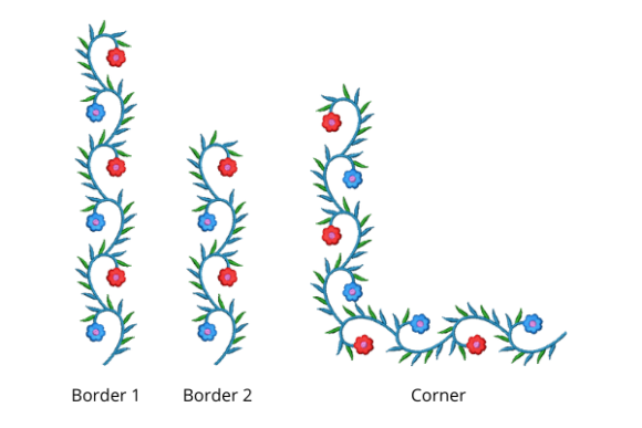 Border with Corner