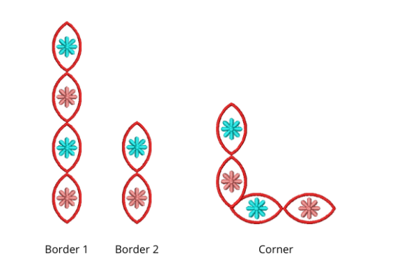 Border with Corner Set