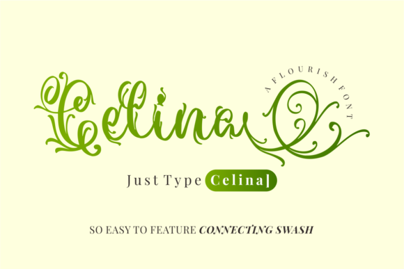 Celina Duo Font - Preview 1