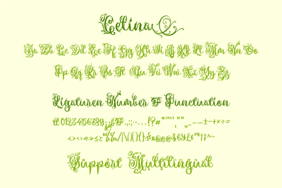 Celina Duo Font - Preview 3