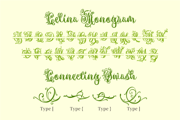 Celina Duo Font - Preview 4