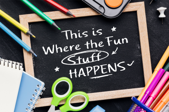 Chalkvibes Font - Preview 2