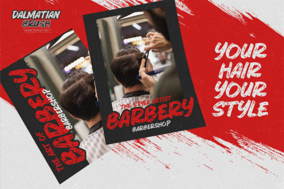 Dalmatian Brush Font - Preview 2