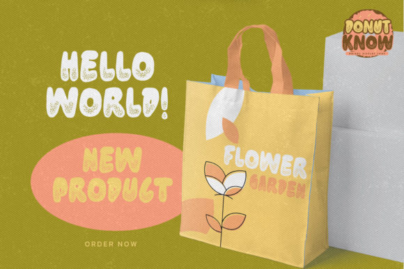 Donut Know Font - Preview 6
