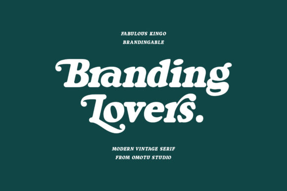 Kingo Font - Preview 1