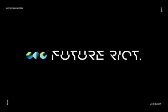 Modern Rebel Font PNG with transparent background - Preview 4