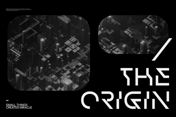 Modern Rebel Font PNG with transparent background - Preview 5