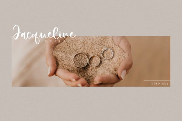 Qwentine Shelby Font PNG with transparent background - Preview 1