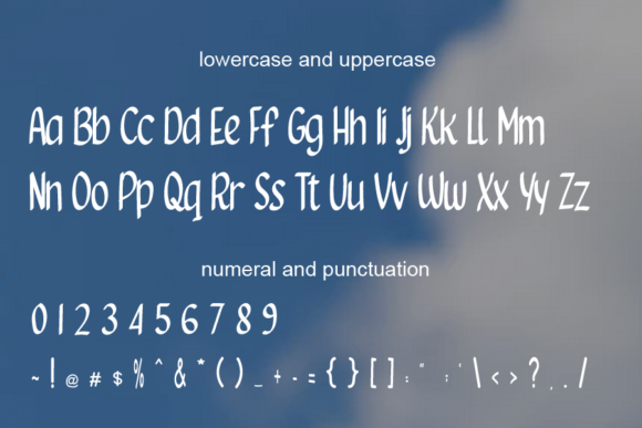 Requard Font PNG with transparent background - Preview 3