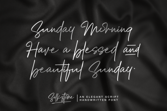 Silkstone Font PNG with transparent background - Preview 2
