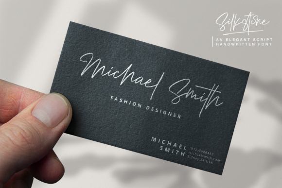 Silkstone Font PNG with transparent background - Preview 3