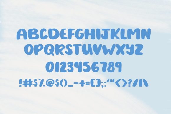 Cloud Nine Font - Preview 1