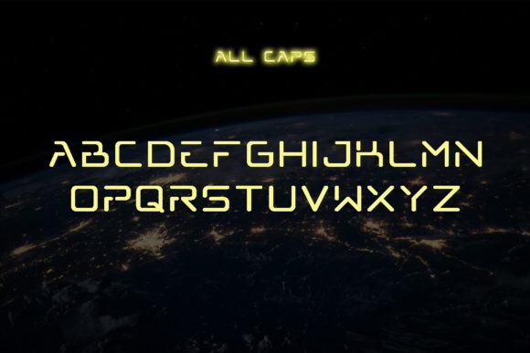 LIGHT SPACE Font PNG with transparent background - Preview 1