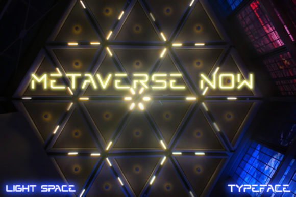 LIGHT SPACE Font PNG with transparent background - Preview 3
